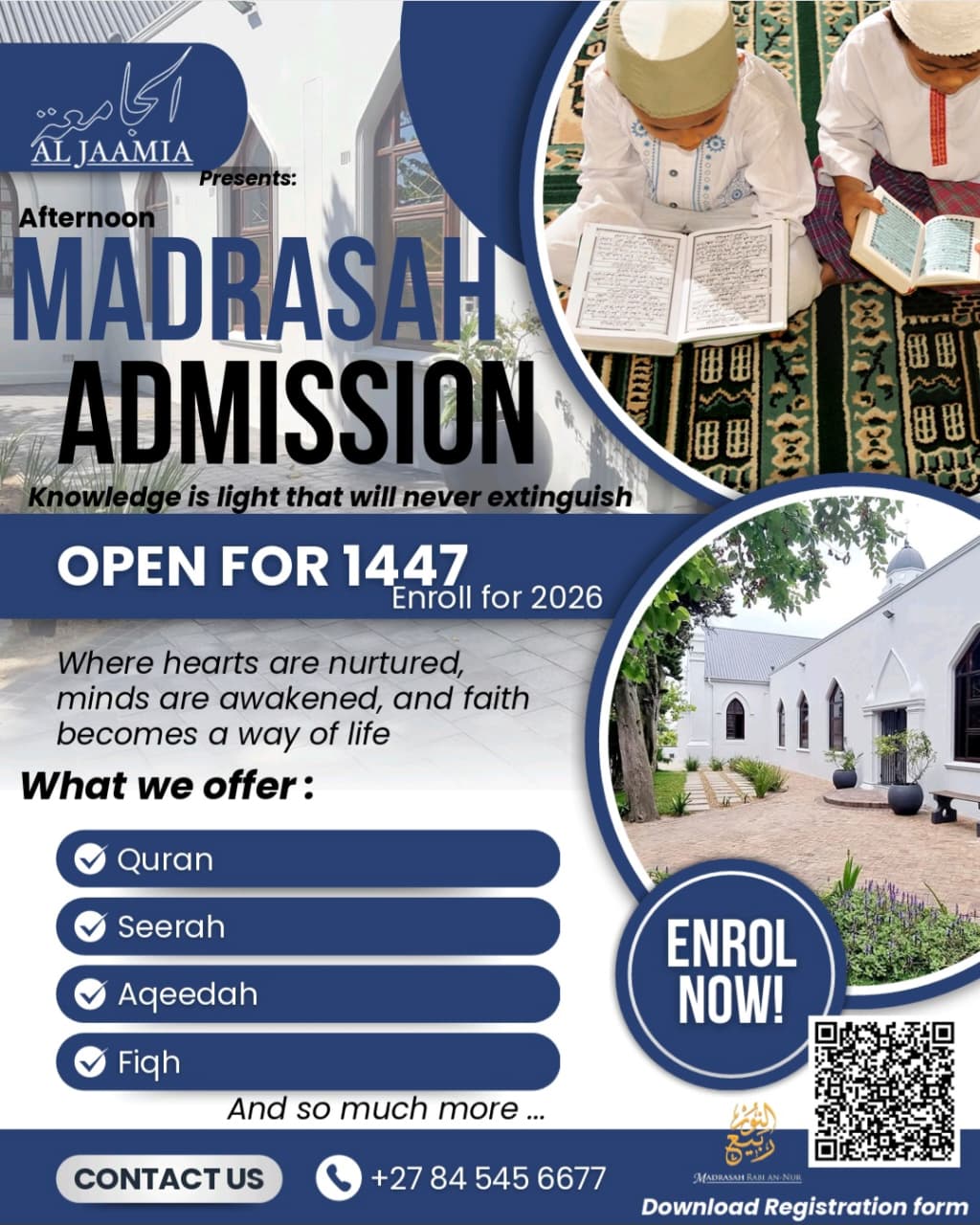 Afternoon Madrassah pic